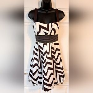 Speechless Juniors Brown & White NWT Sundress